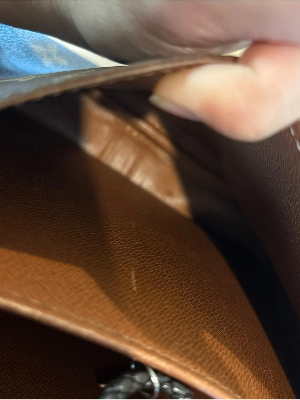 Louis Vuitton SL8906 MM Shoulder Bag Cartouchiere Brown Monogram LV - Picture 7 of 14
